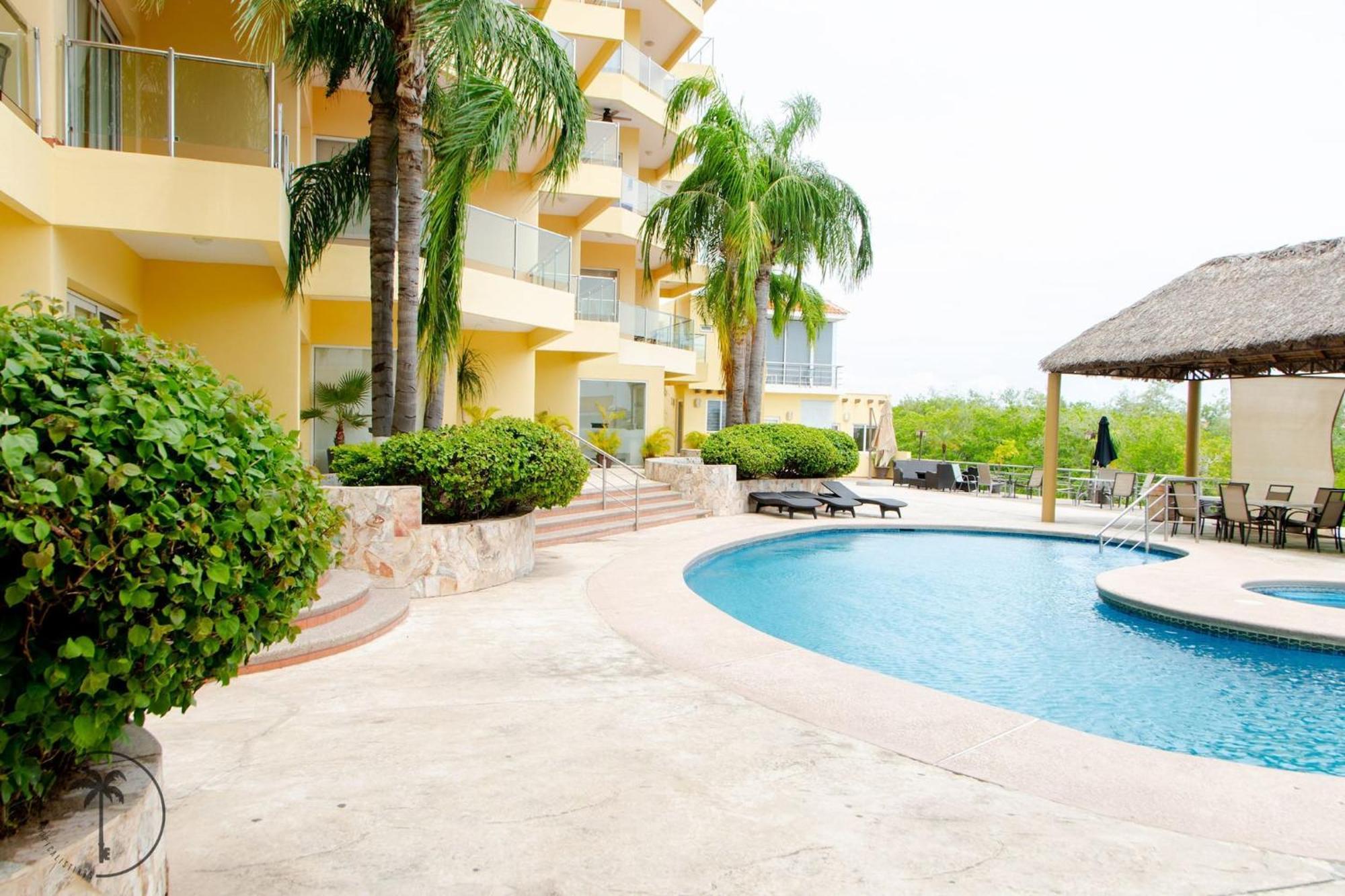 Spacious Apartment With Pool Facing The Ocean In Mazatlan - Marina Exterior photo